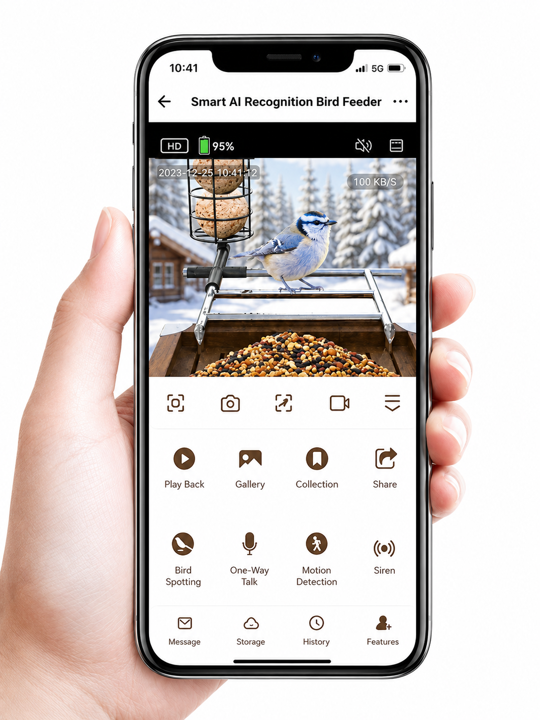 Vogelüberwachung per App auf dem Smartphone – Gartenvögel live beobachten
